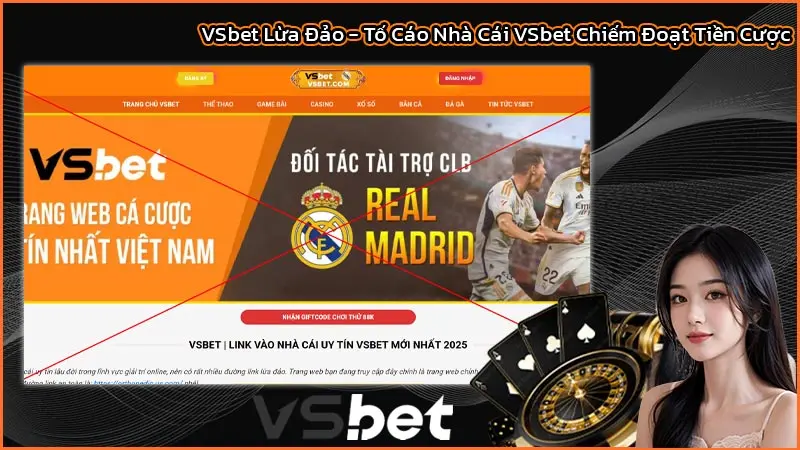 VSbet Lừa Đảo - Tố Cáo Nhà Cái VSbet Chiếm Đoạt Tiền Cược